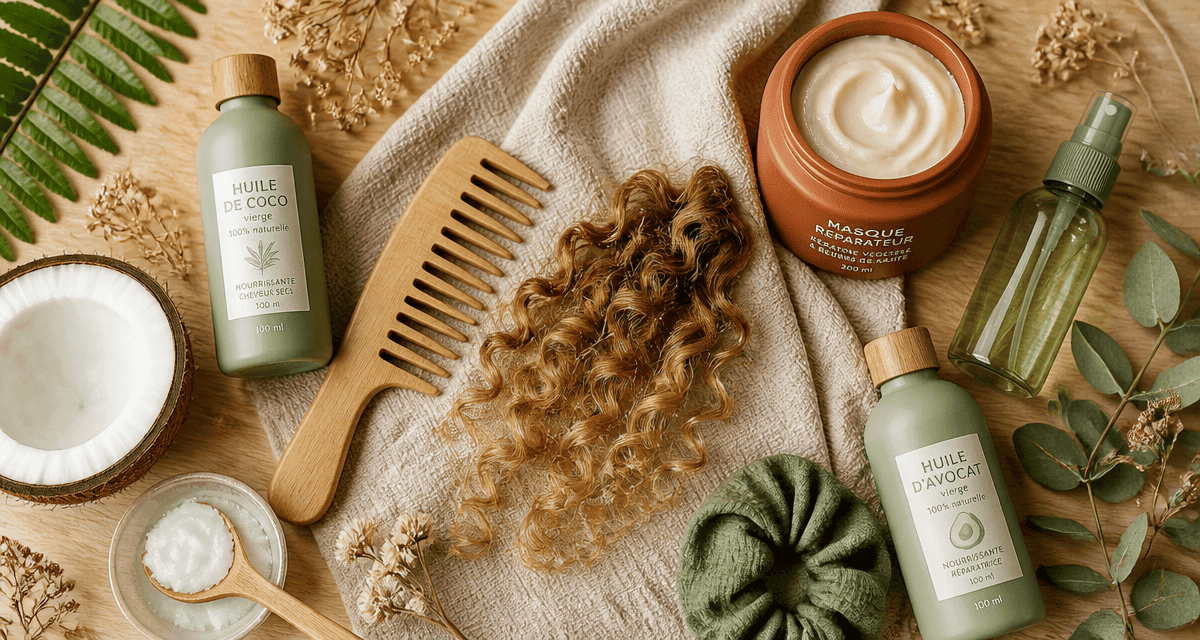 cheveux paille après permanente routine soins