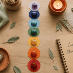 couleur des chakras pierres alignées