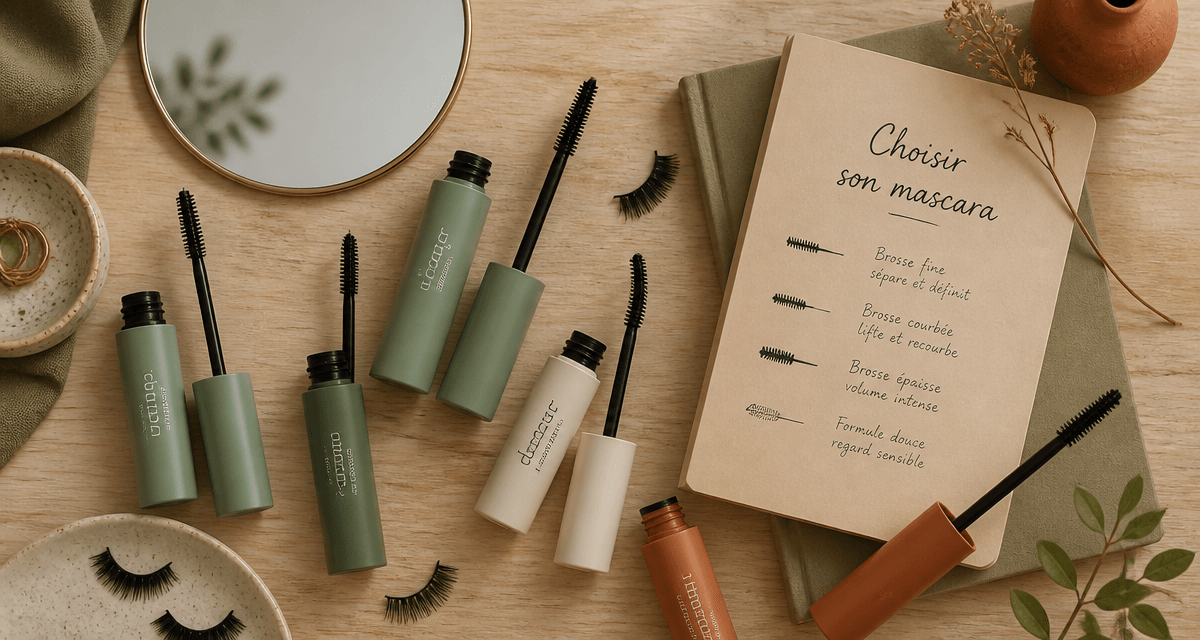 quel mascara choisir brosses variées et carnet de conseils