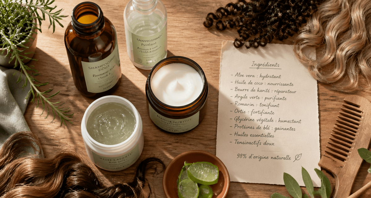 quel shampoing choisir flacons ingrédients cheveux