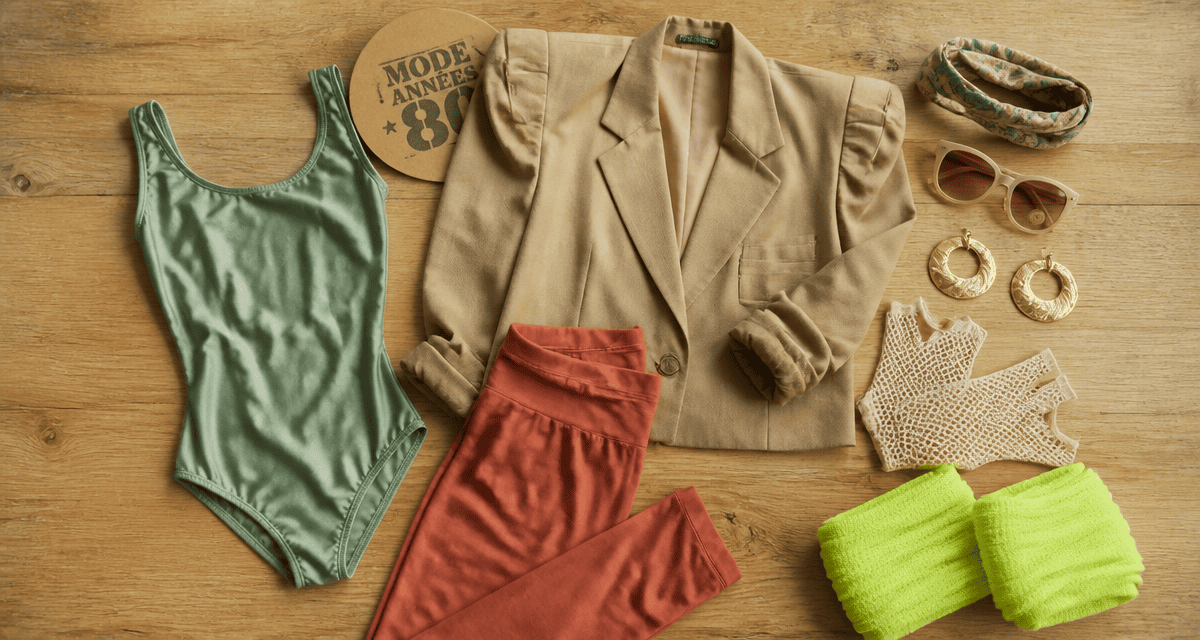 soirée année 80 tenue accessoires vintage