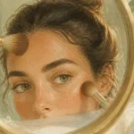 Appliquer bronzer et blush : placement pinceau, teint terni