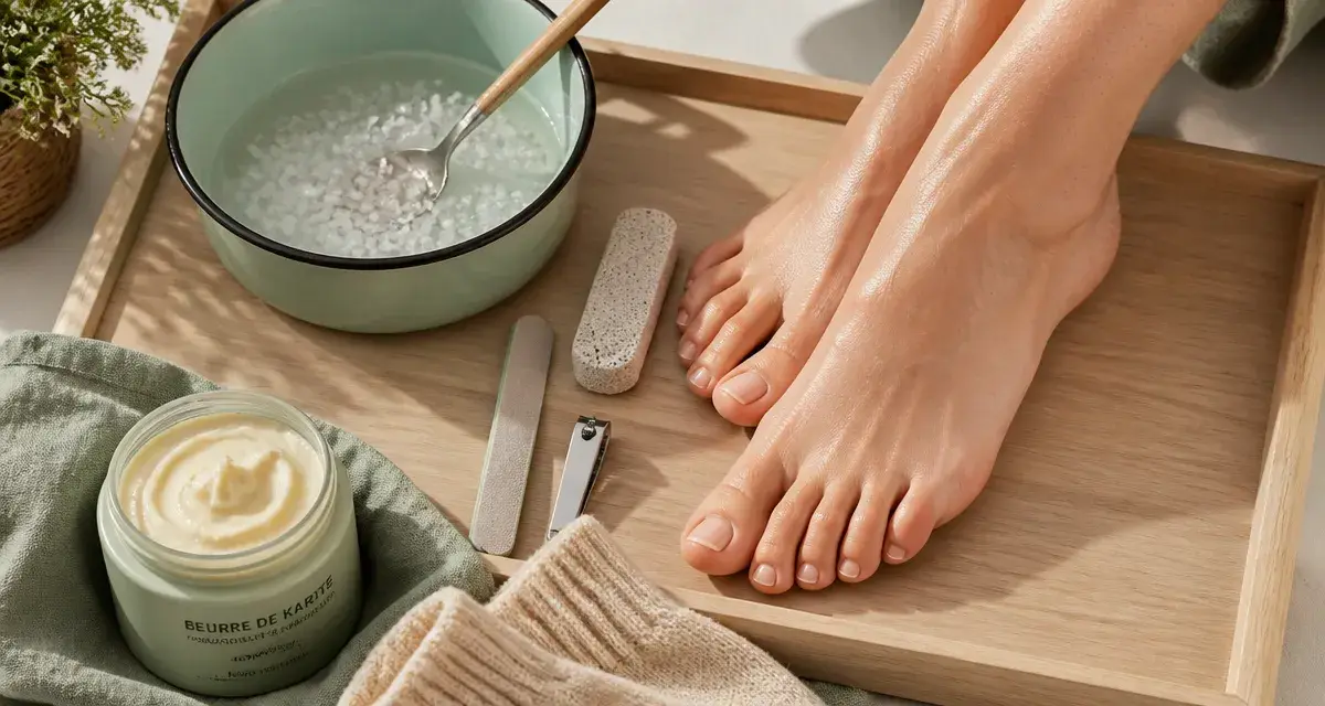 Comment avoir de beaux pieds : enlever callosités et sécheresse