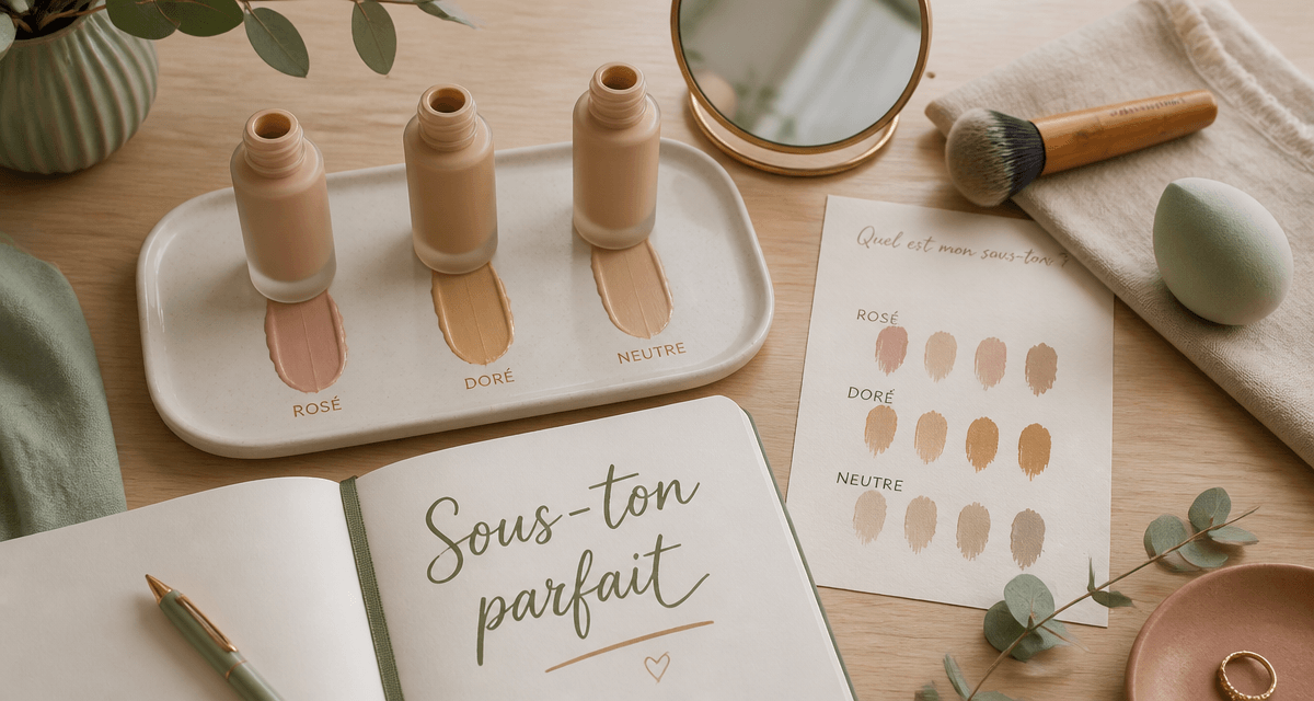 comment choisir son fond de teint flacons palette nuancier