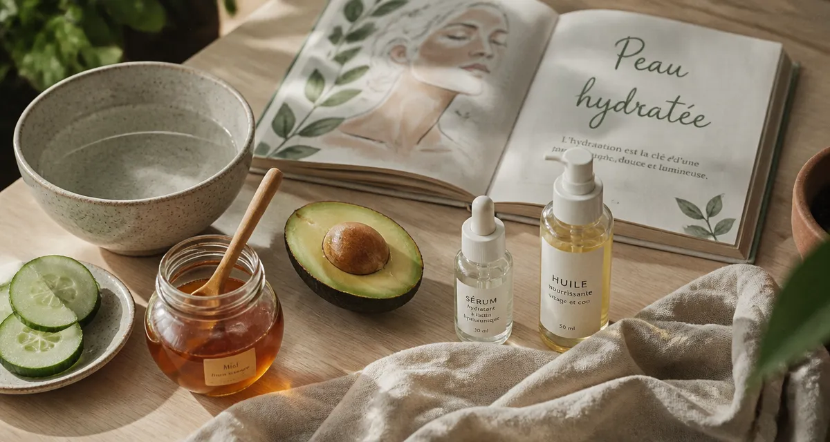 comment hydrater sa peau avec ingrédients naturels