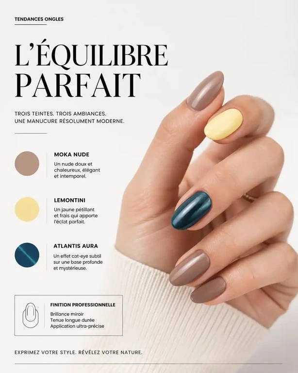 Tendance vernis à ongles : présentation des couleurs et effets de manucure à la mode cette saison
