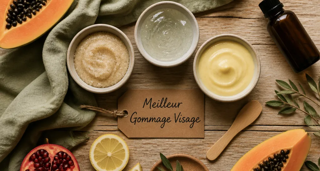 meilleur gommage visage bols exfoliants fruits