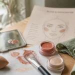 Ou mettre le blush et highlighter : 4 zones stratégiques