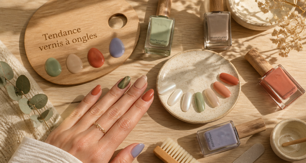 tendance vernis à ongles accessoires et couleurs phares