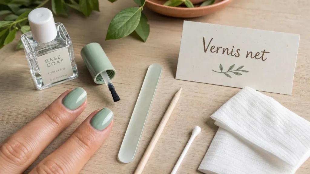 Mettre du vernis sans déborder : préparer l’ongle, poser au centre et corriger les bavures