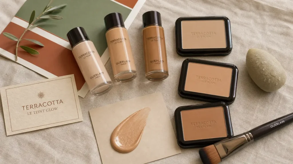 Fond de teint Terracotta Guerlain : éclat naturel, 24h de tenue et 30 teintes à la loupe