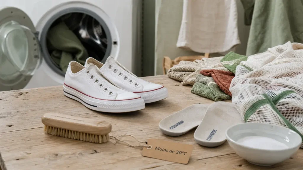 Lavage converses machine à moins de 30°C, en machine délicate