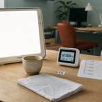 Meilleure lampe de luminothérapie 10 000 lux CE sans UV