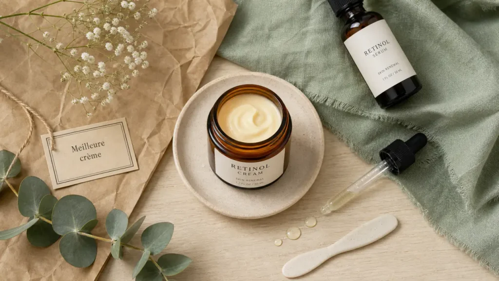 Quelle crème au rétinol choisir selon votre peau, votre concentration et votre routine ?