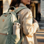 Sac à dos femme sport chic pour passer du bureau à la salle
