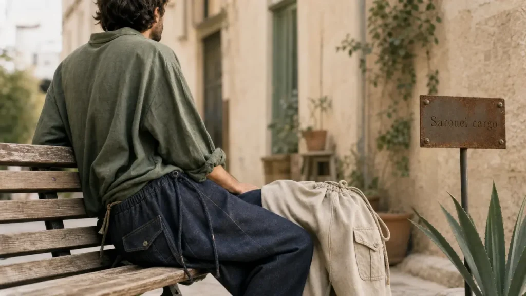Sarouel homme : 4 modèles incontournables et conseils pour bien le porter