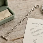 Bijoux hermès femme : bracelet Chaîne d’Ancre en argent