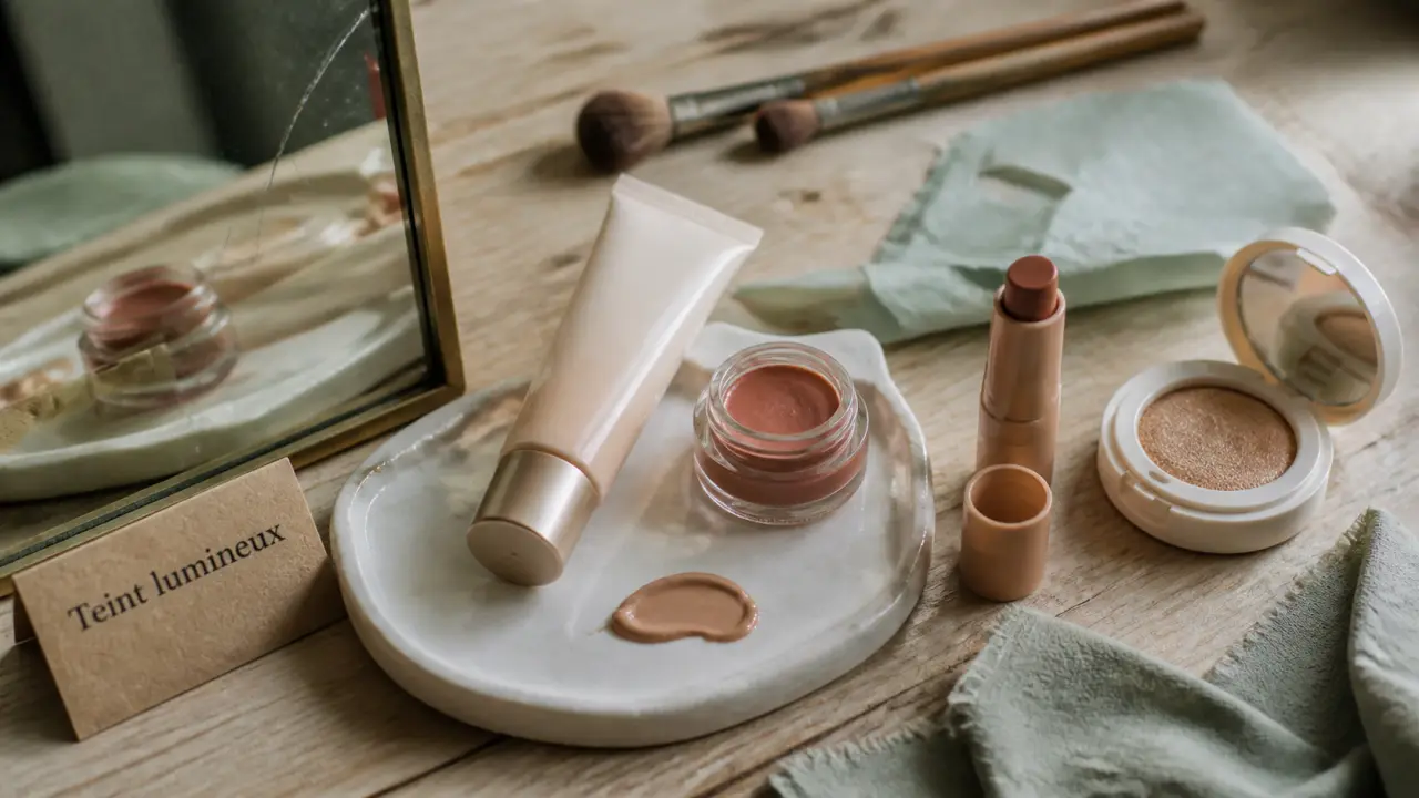 Maquillage coréen : teint glowy