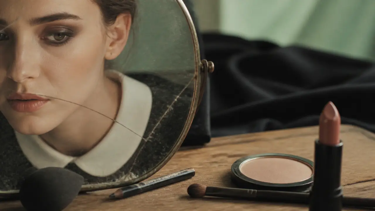 Maquillage mercredi addams : teint porcelaine et khôl 24h