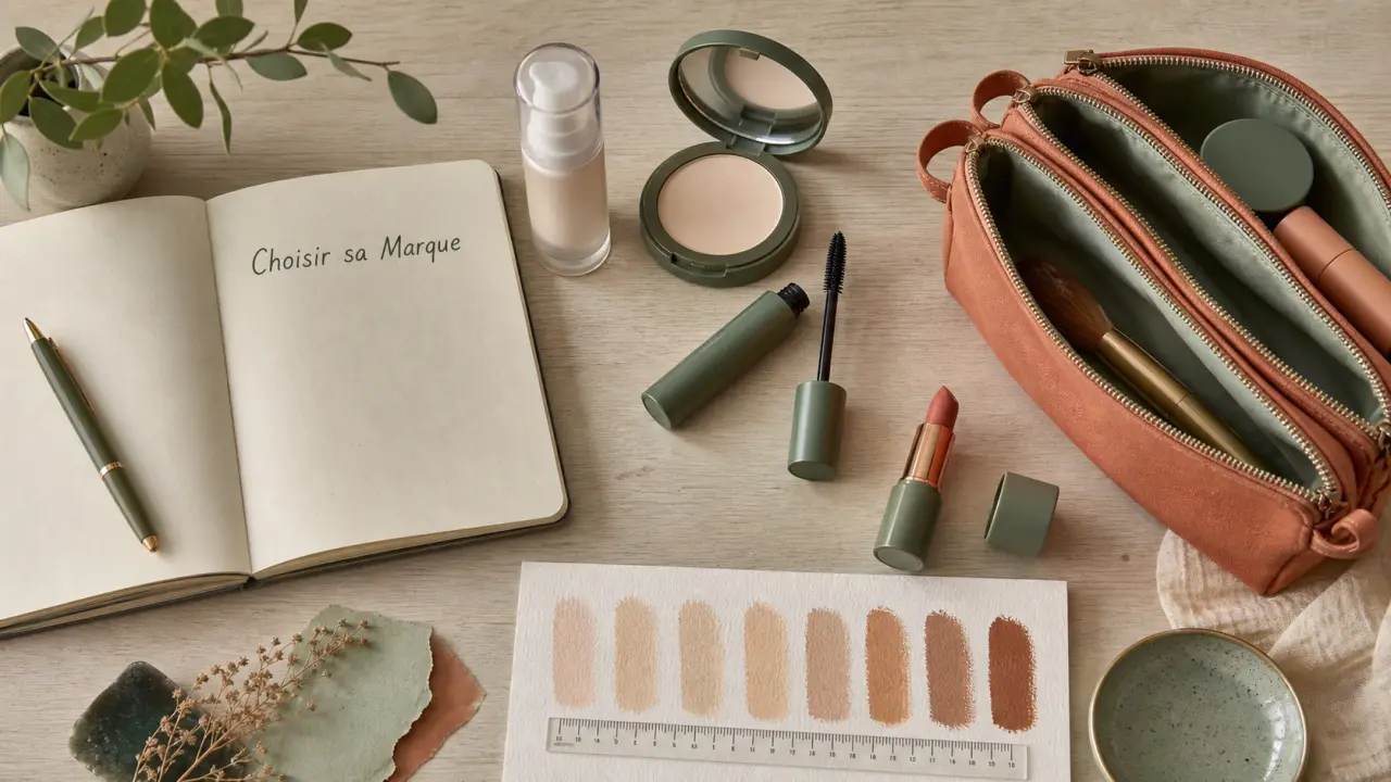 Marque de maquillage : comparer teintes, couvrance et tenue