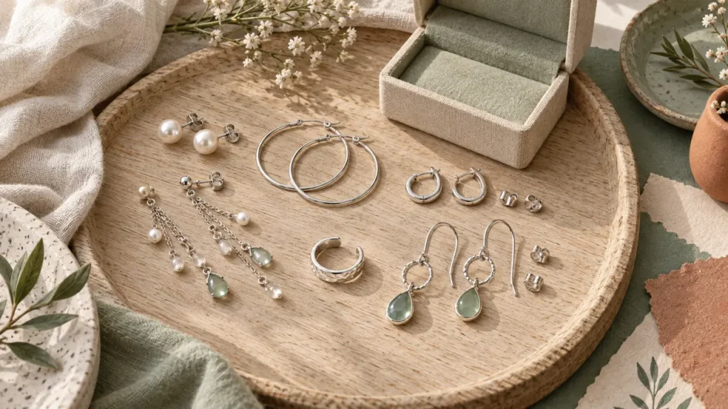 Bijoux d’oreille femme : des puces du quotidien aux compositions audacieuses